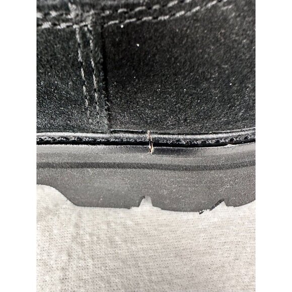 Sofft Amanda Black Waterproof Leather/Suede Chelsea Booties Size 9.5 Aqua - Picture 15 of 15